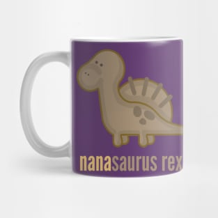 Nanasaurus Rex T-Shirt Dinosaur Family Shirts Mug